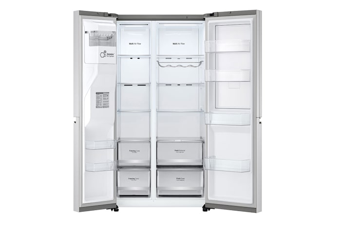 LG Réfrigérateur américain | 635L | Smart Diagnosis | Compresseur Smart Inverter, LG GSJV80BSLF