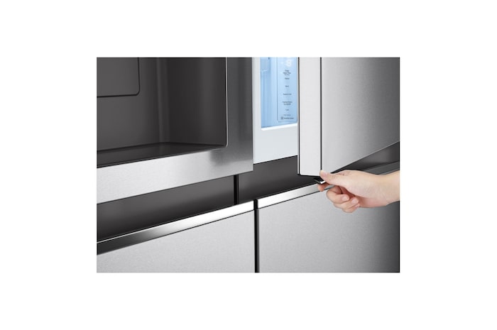 LG Réfrigérateur américain | 635L | Smart Diagnosis | Compresseur Smart Inverter, LG GSJV80BSLF
