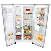 LG Réfrigérateur Américain | InstaView Door-in-Door ® | 625L | Compresseur Linéaire | Total No Frost | Wi-Fi | F, LG GSK6676SC