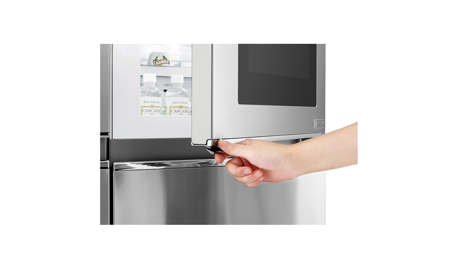 LG Réfrigérateur Américain | InstaView Door-in-Door ® | 625L | Compresseur Linéaire | Total No Frost | Wi-Fi | F, LG GSK6676SC