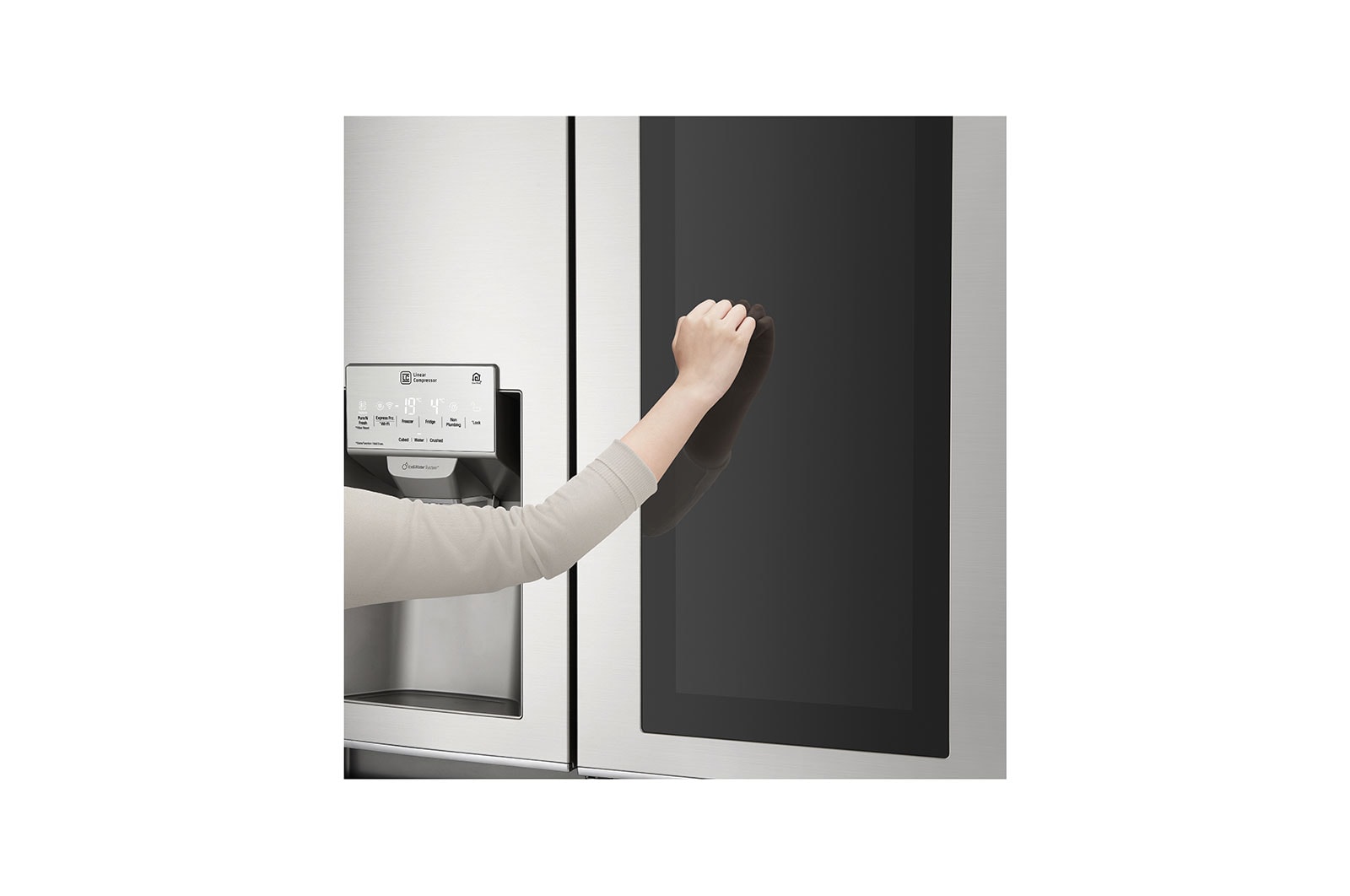 LG Réfrigérateur Américain | InstaView Door-in-Door | 625 L | Compresseur Linéaire | Door Cooling | F, LG GSK6876SC