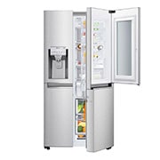 LG Réfrigérateur Américain | InstaView Door-in-Door | 625 L | Compresseur Linéaire | Door Cooling | F, LG GSK6876SC