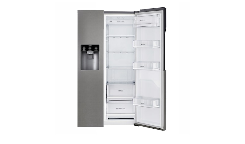 LG Réfrigérateur Américain | 591L | Compresseur Linéaire | Total No Frost | Smart Diagnosis | F, LG GSL360ICEZ