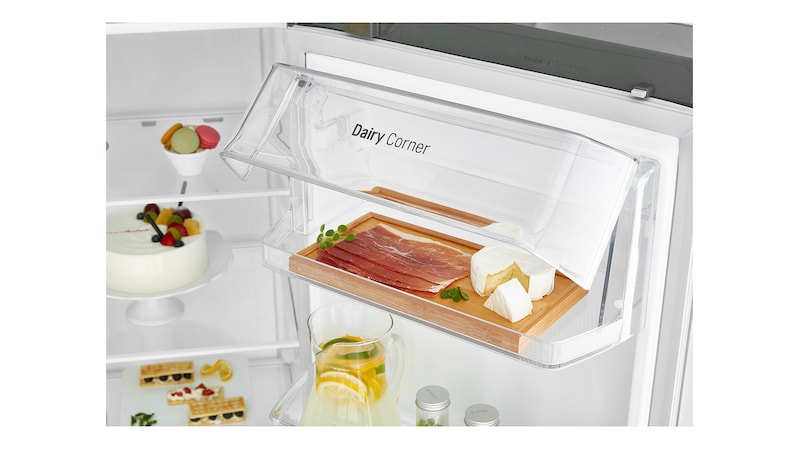 LG Réfrigérateur Américain | 591L | Compresseur Linéaire | Total No Frost | Smart Diagnosis | F, LG GSL360ICEZ