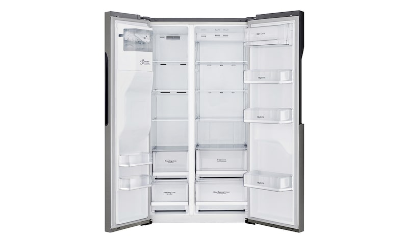 LG Réfrigérateur Américain | 591L | Compresseur Linéaire | Total No Frost | Smart Diagnosis | F, LG GSL360ICEZ