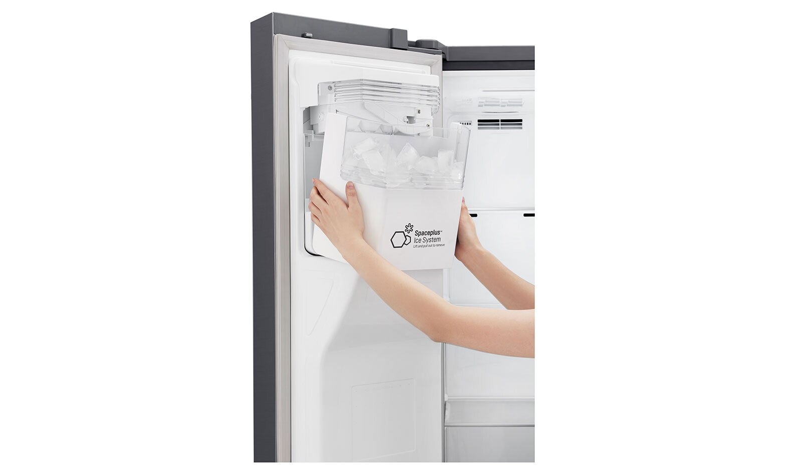 LG Réfrigérateur Américain | 601L | Compresseur Linéaire | Total No Frost | Smart Diagnosis | A+, LG GSL6621PS