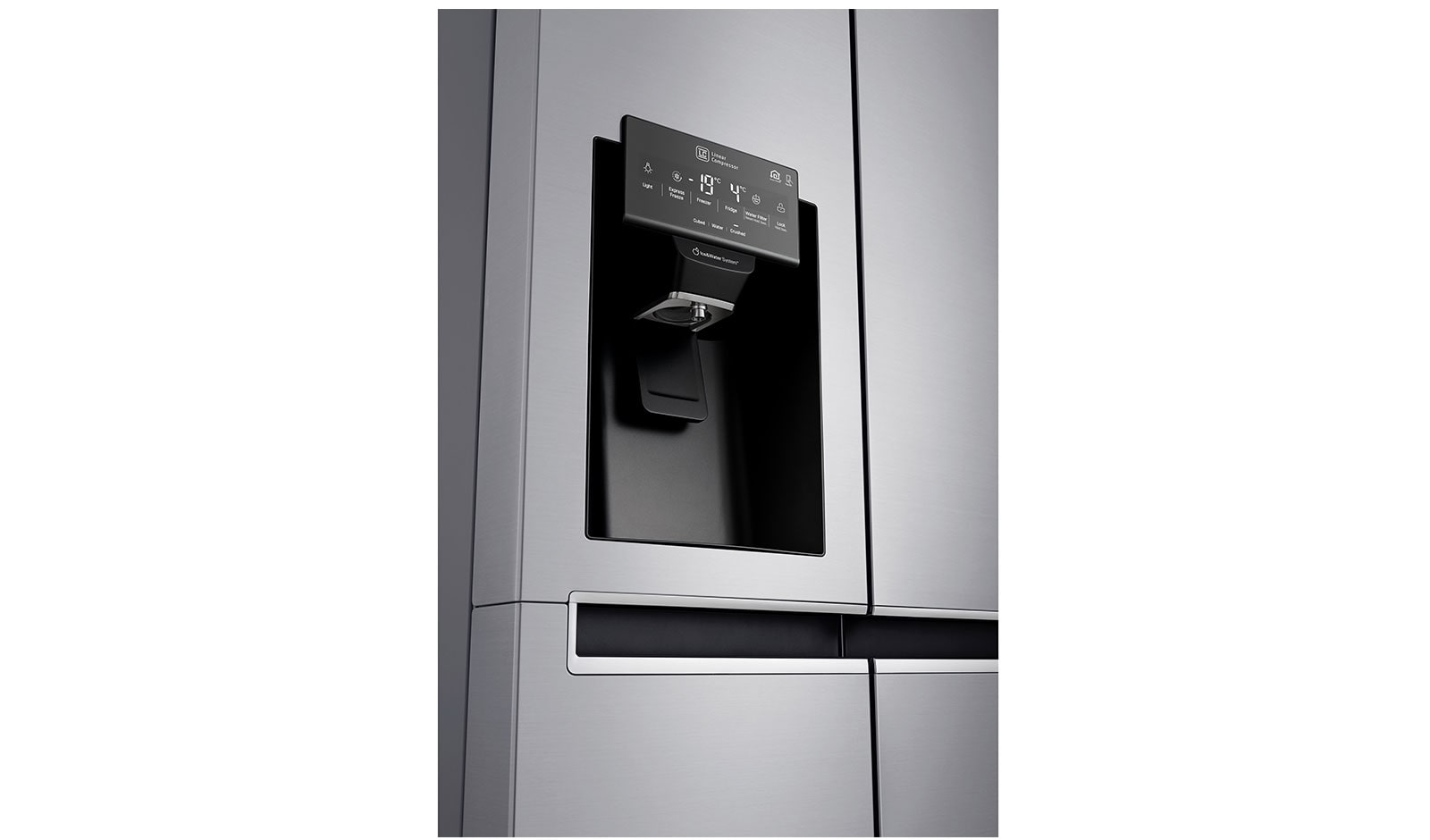 LG Réfrigérateur Américain | 601L | Compresseur Linéaire | Total No Frost | Smart Diagnosis | A+, LG GSL6621PS