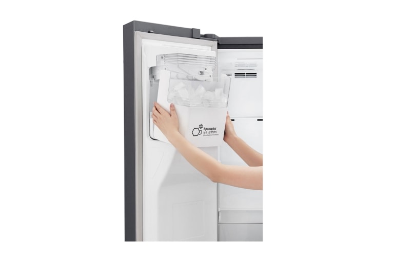 LG Réfrigérateur Américain | 601L | Compresseur Linéaire | Total No Frost | Smart Diagnosis | A+, LG GSL6621PS