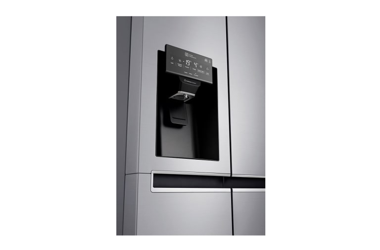 LG Réfrigérateur Américain | 601L | Compresseur Linéaire | Total No Frost | Smart Diagnosis | A+, LG GSL6621PS