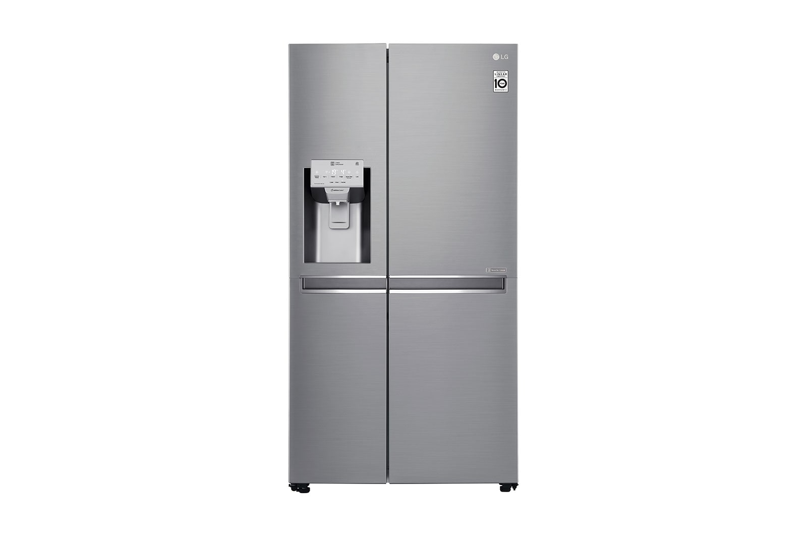 Vue avant de Réfrigérateur Américain | 625L | Compresseur Linéaire | Total No Frost | F LG GSL6681PS