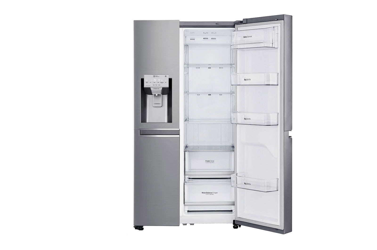LG Réfrigérateur Américain | 625L | Compresseur Linéaire | Total No Frost | F, LG GSL6681PS