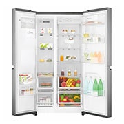 LG Réfrigérateur Américain | 625L | Compresseur Linéaire | Total No Frost | F, LG GSL6681PS