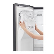 LG Réfrigérateur Américain | 625L | Compresseur Linéaire | Total No Frost | F, LG GSL6681PS