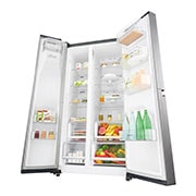 LG Réfrigérateur Américain | 625L | Compresseur Linéaire | Total No Frost | F, LG GSL6681PS