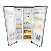 LG Réfrigérateur Américain | 625L | Compresseur Linéaire | Total No Frost | Connécté Wi-Fi | F, LG GSL7601PS