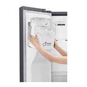 LG Réfrigérateur Américain | 625L | Compresseur Linéaire | Total No Frost | Connécté Wi-Fi | F, LG GSL7601PS