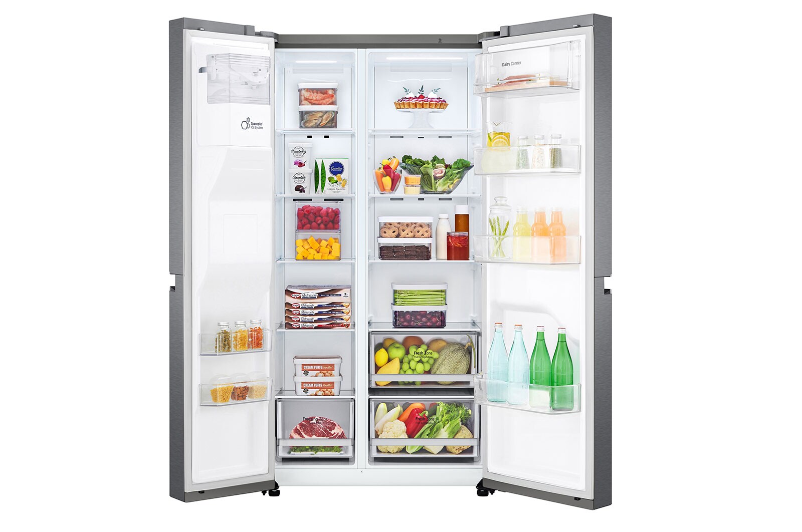 LG GSLV30DSXF | Réfrigérateur américain | 634L | Compresseur Smart Inverter | Total No Frost | F, LG GSLV30DSXF