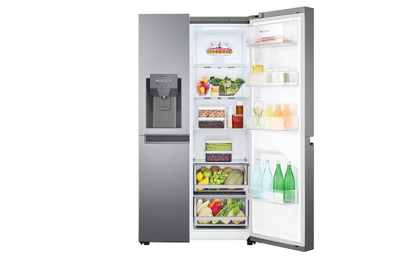 LG GSLV30DSXF | Réfrigérateur américain | 634L | Compresseur Smart Inverter | Total No Frost | F, LG GSLV30DSXF