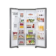 LG GSLV70DSTF| Réfrigérateur américain | 635L | Smart Diagnosis | Compresseur Smart Inverter, LG GSLV70DSTF