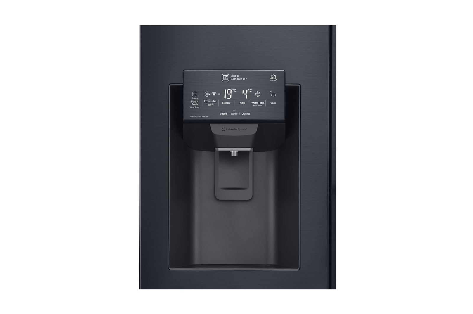 LG Réfrigérateur Américain | Door-in-Door | 601L | Compresseur Linéaire | Total No Frost | Connécté Wi-Fi | F, LG GSS6676MC