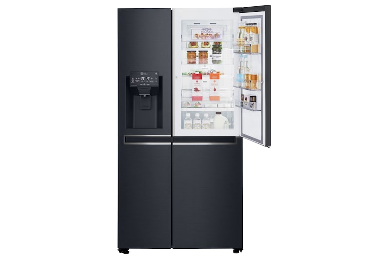 LG Réfrigérateur Américain | Door-in-Door | 601L | Compresseur Linéaire | Total No Frost | Connécté Wi-Fi | A++, LG GSS6676MT