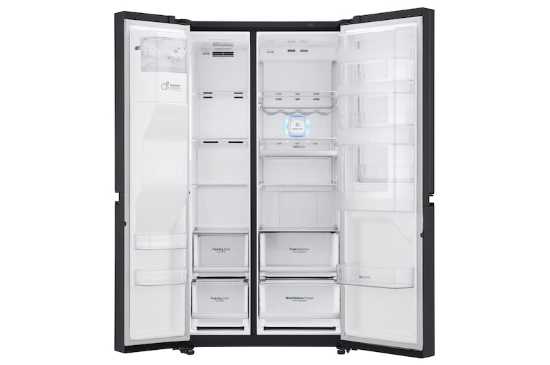 LG Réfrigérateur Américain | Door-in-Door | 601L | Compresseur Linéaire | Total No Frost | Connécté Wi-Fi | A++, LG GSS6676MT