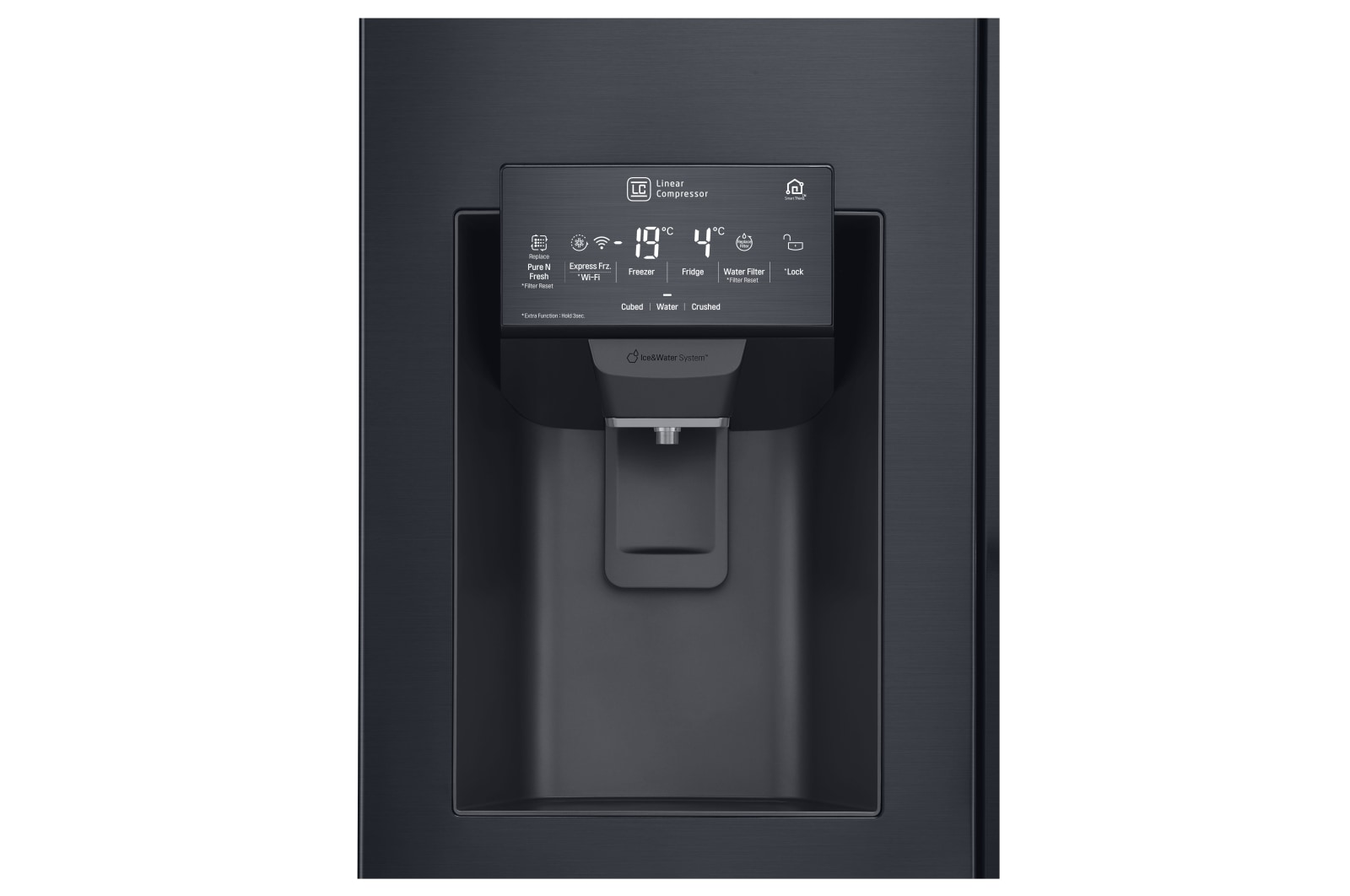 LG Réfrigérateur Américain | Door-in-Door | 601L | Compresseur Linéaire | Total No Frost | Connécté Wi-Fi | A++, LG GSS6676MT
