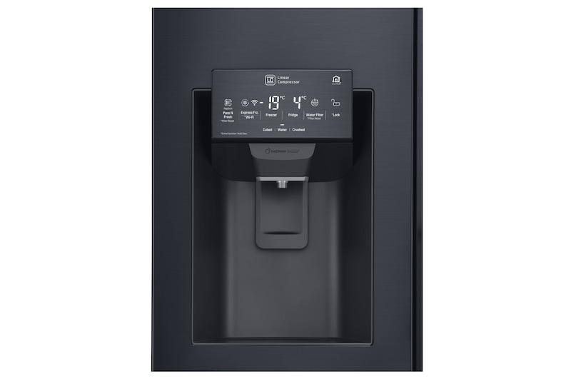 LG Réfrigérateur Américain | Door-in-Door | 601L | Compresseur Linéaire | Total No Frost | Connécté Wi-Fi | A++, LG GSS6676MT