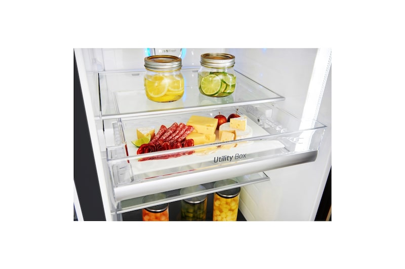 LG Réfrigérateur Américain | Door-in-Door | 601L | Compresseur Linéaire | Total No Frost | Connécté Wi-Fi | A++, LG GSS6676MT