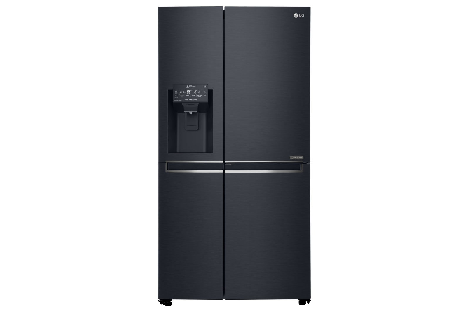 LG Réfrigérateur Américain | Door-in-Door | 601L | Compresseur Linéaire | Total No Frost | Connécté Wi-Fi | A++, LG GSS6676MT