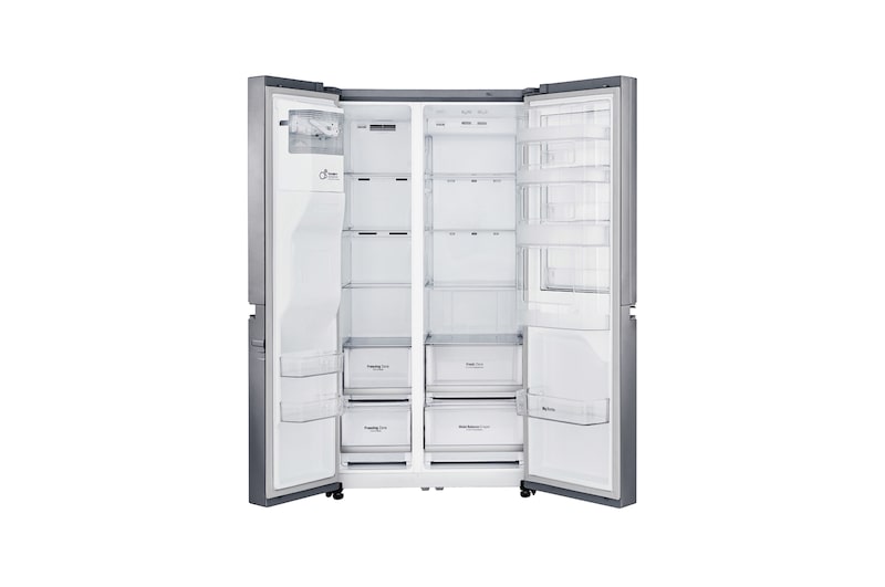 LG Réfrigérateur Américain | Door-in-Door | 601L | Compresseur Linéaire | Total No Frost | Connécté Wi-Fi | F, LG GSS6691PS