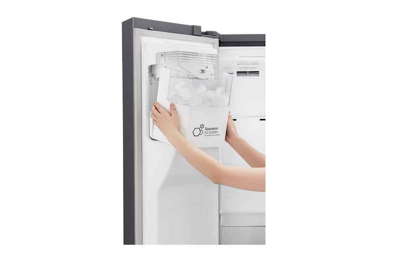 LG Réfrigérateur Américain | Door-in-Door | 601L | Compresseur Linéaire | Total No Frost | Connécté Wi-Fi | F, LG GSS6691PS