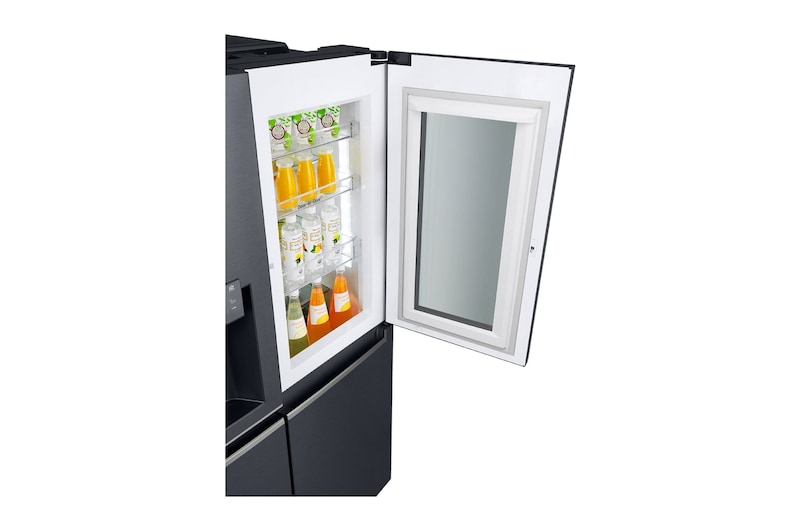 LG Réfrigérateur Américain | InstaView Door-in-Door | 625 L | Compresseur Linéaire | Total No Frost | F, LG GSX960MCAZ