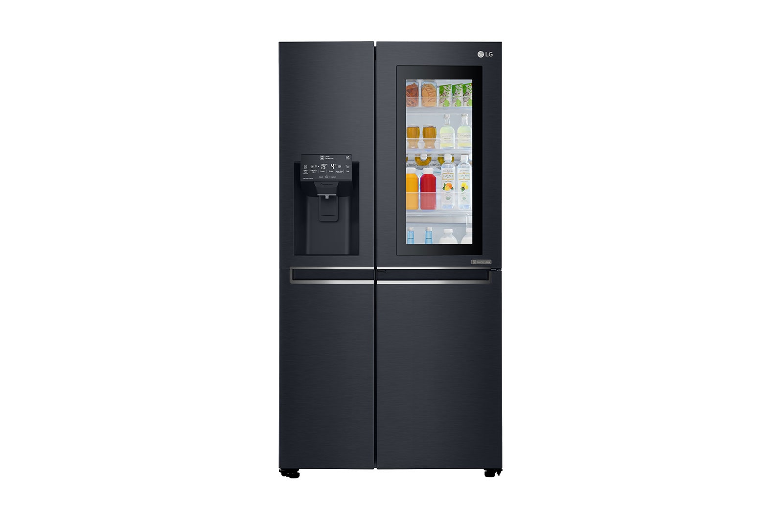 LG Réfrigérateur Américain | InstaView Door-in-Door ® | 601L | Compresseur Linéaire | Total No Frost | Wi-Fi | F, LG GSX960MTAZ