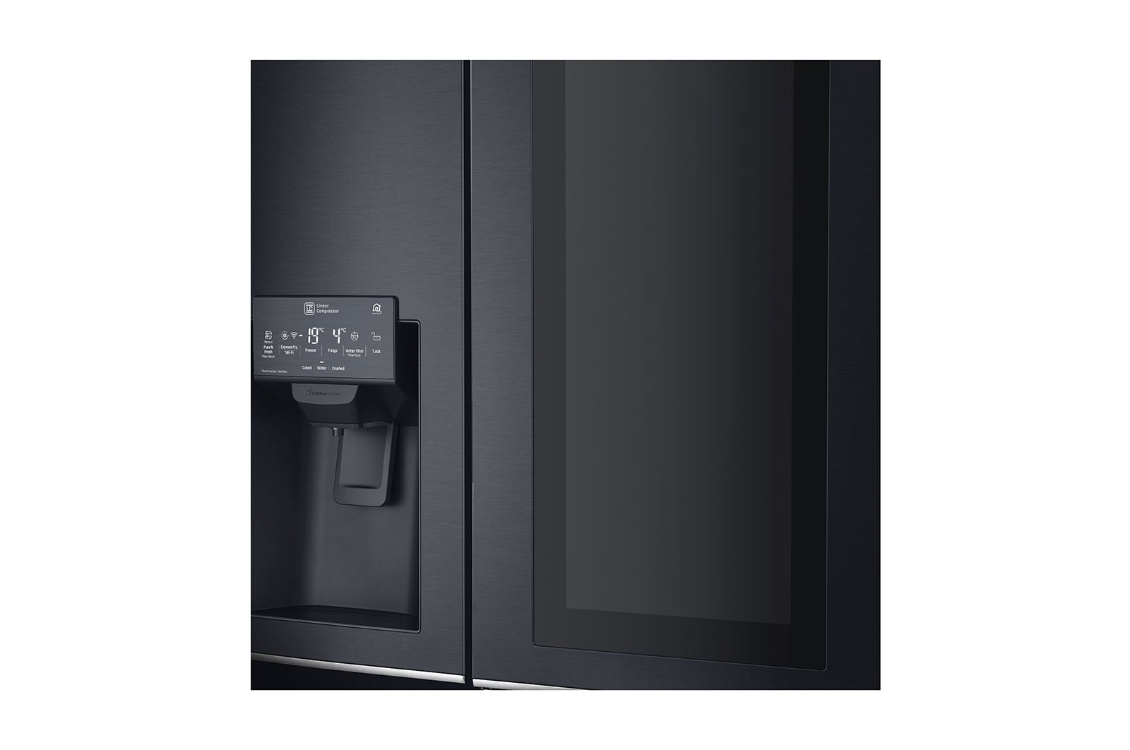 LG Réfrigérateur Américain | InstaView Door-in-Door ® | 601L | Compresseur Linéaire | Total No Frost | Wi-Fi | F, LG GSX960MTAZ