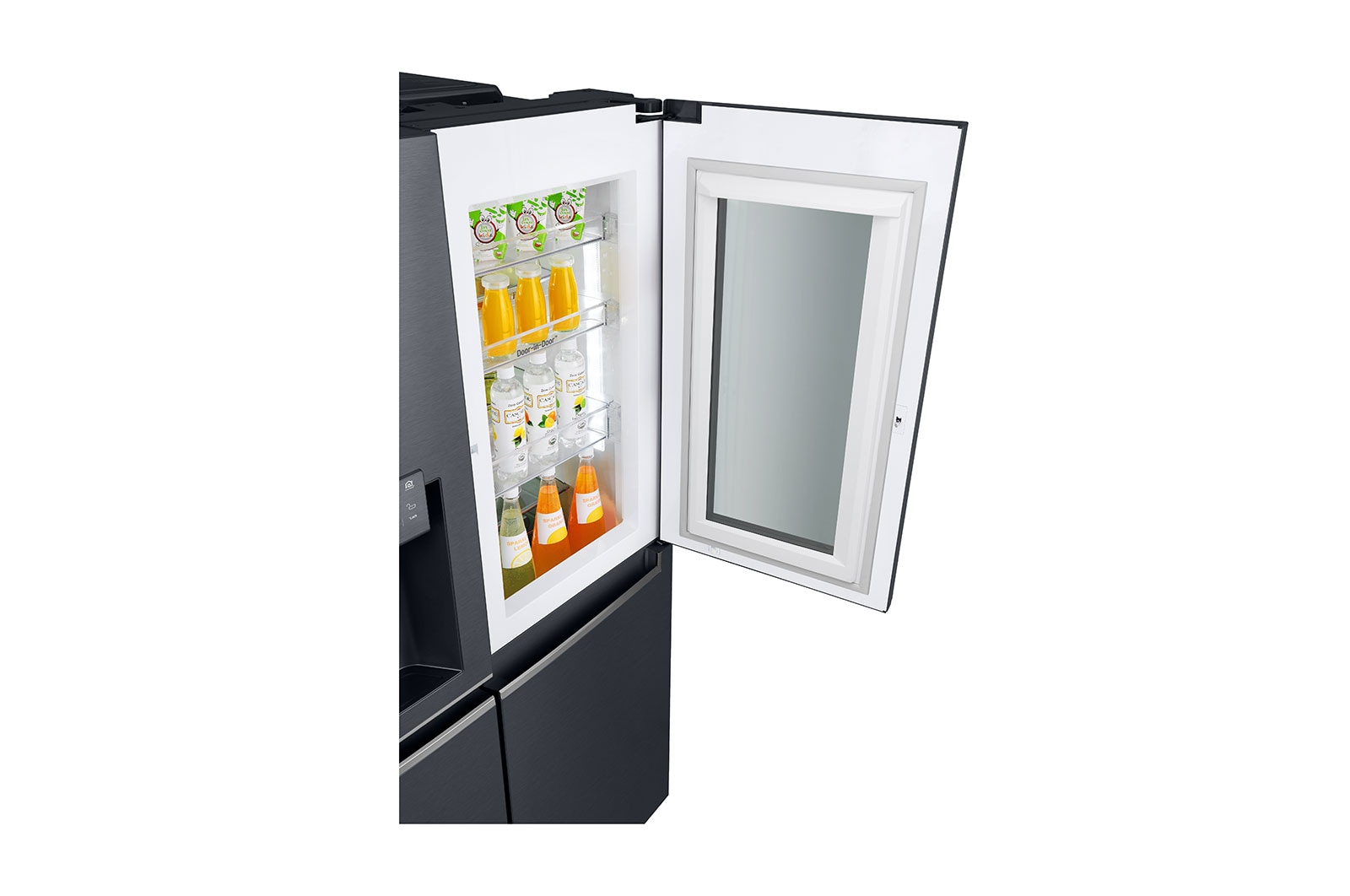 LG Réfrigérateur Américain | InstaView Door-in-Door ® | 601L | Compresseur Linéaire | Total No Frost | Wi-Fi | F, LG GSX960MTAZ