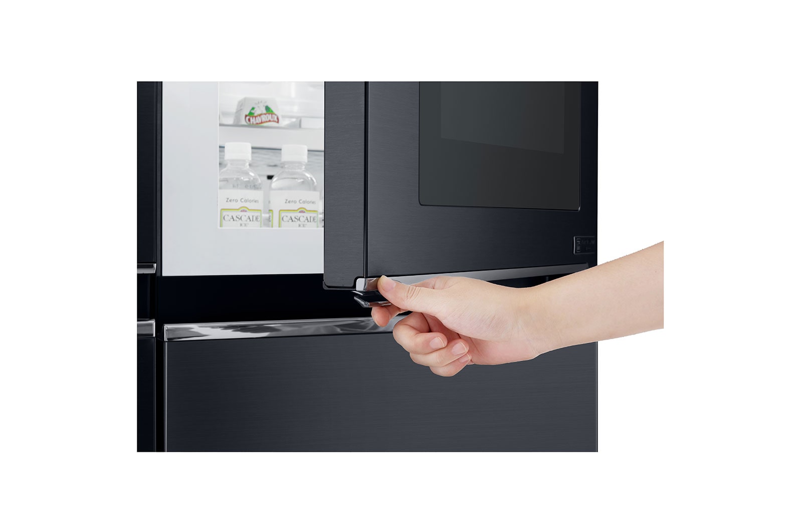 LG Réfrigérateur Américain | InstaView Door-in-Door ® | 601L | Compresseur Linéaire | Total No Frost | Wi-Fi | F, LG GSX960MTAZ