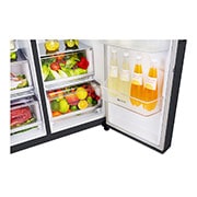 LG Réfrigérateur Américain | InstaView Door-in-Door ® | 601L | Compresseur Linéaire | Total No Frost | Wi-Fi | F, LG GSX960MTAZ