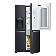 LG Réfrigérateur Américain | InstaView Door-in-Door ® | 601L | Compresseur Linéaire | Total No Frost | Wi-Fi | F, LG GSX960MTAZ