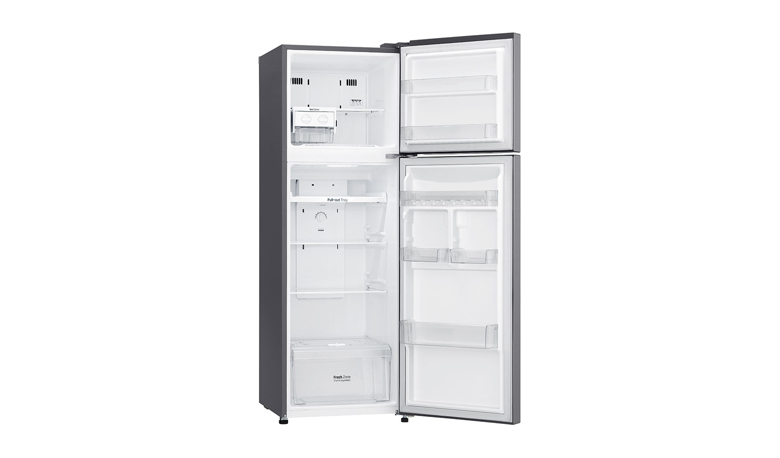 LG Réfrigérateur 2 portes | Total No Frost | Compresseur linéaire inverter | Door Cooling | F, LG GT5525PS