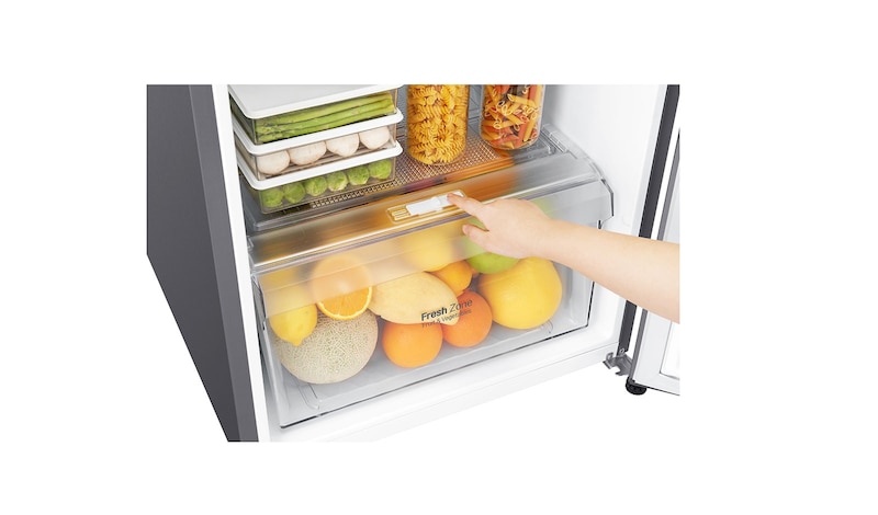 LG Réfrigérateur 2 portes | Total No Frost | Compresseur linéaire inverter | Door Cooling | F, LG GT5525PS