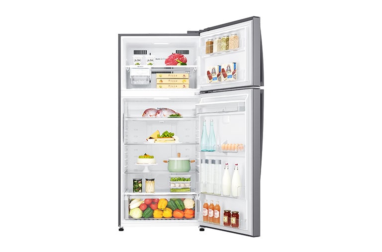 LG Réfrigérateur 2 portes | Total No Frost | Compresseur linéaire inverter | Door Cooling | WIFI | A++, LG GTF7851PS