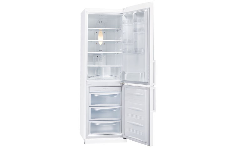 LG RÉFRIGÉRATEUR COMBINÉ NO FROST A 303 L, LG GC-B3909WHT