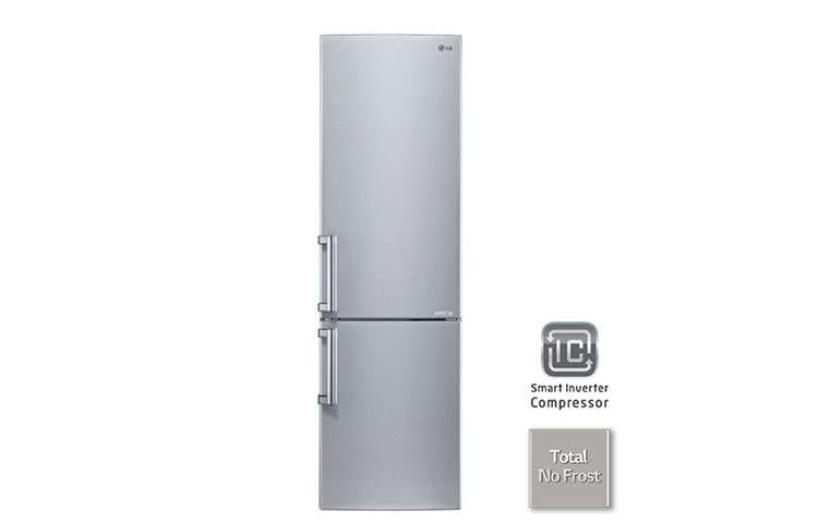 LG Réfrigérateur Combiné | 343L | Compresseur Linéaire Inverter | No Frost | A+++ | Magic crisper | Eclairage LED | Inox pro, LG GC5739SC