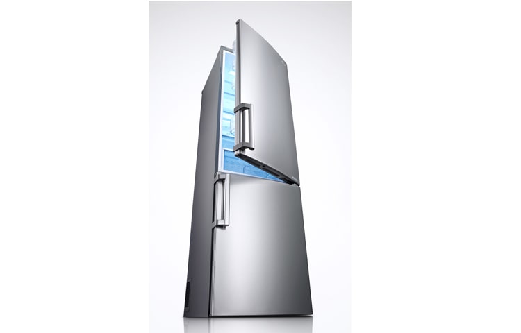 LG Réfrigérateur Combiné | 343L | Compresseur Linéaire Inverter | No Frost | A+++ | Magic crisper | Eclairage LED | Inox pro, LG GC5739SC