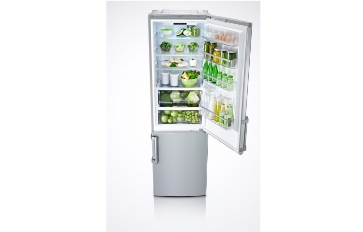 LG Réfrigérateur Combiné | 338L | No Frost | Distributeur d'eau | Écran tactile | Magic crisper | Eclairage LED , LG GCF5728SC