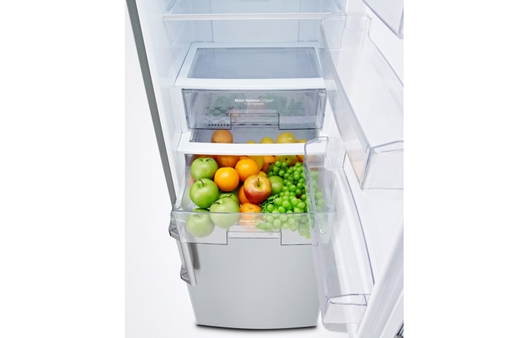 LG Réfrigérateur Combiné | 338L | No Frost | Distributeur d'eau | Écran tactile | Magic crisper | Eclairage LED , LG GCF5728SC
