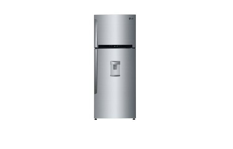 Vue avant de Réfrigérateur 2 portes No Frost A+ 393 L LG GRF-6825NS