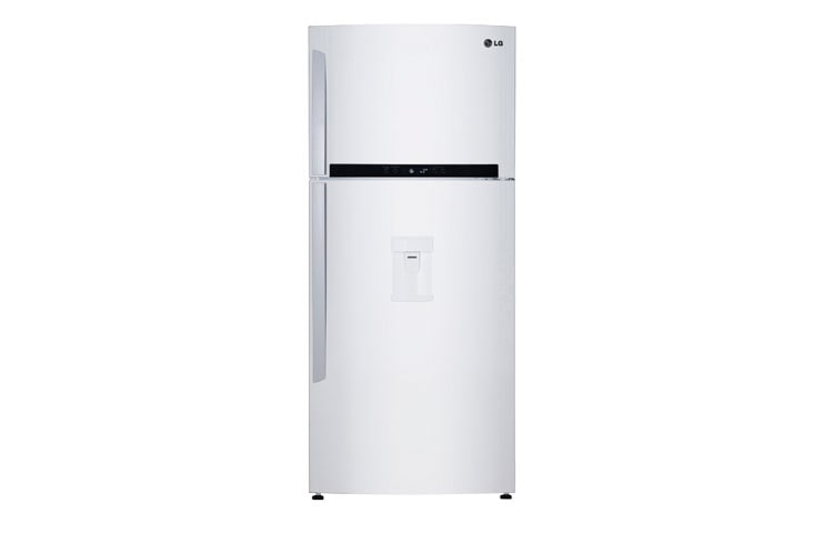 Vue avant de RÉFRIGÉRATEUR 2 PORTES NO FROST A+ 494 L LG GRF-7815WH