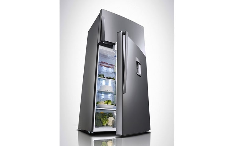 LG Réfrigérateur 2 portes | 511L | Distributeur d’eau | Smart Compresseur Inverter | No Frost | Eclairage LED | Twist Ice | Classe A++ , LG GRF-7838PS